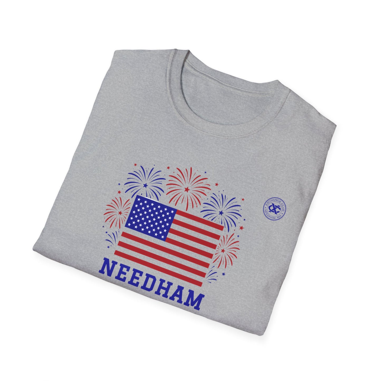 NEC + flag + fireworks: Classic Softstyle T-Shirt