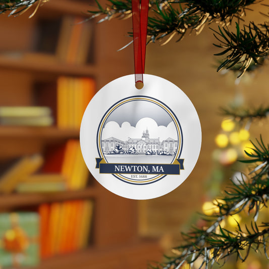 Newton City Hall: Premium Ornament