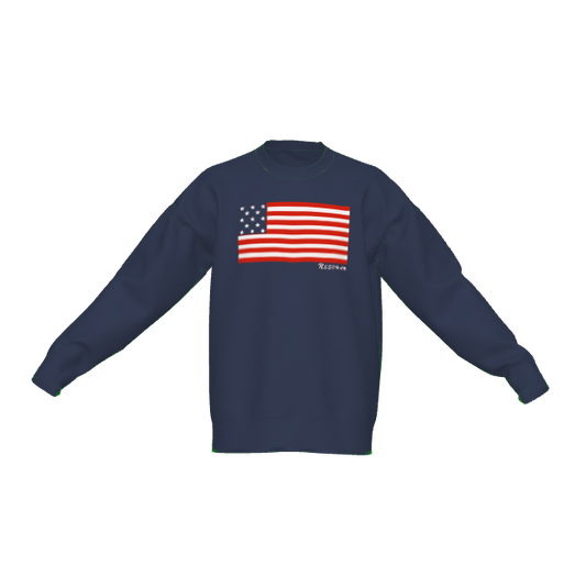 Needham Americana: Classic Crewneck Sweater