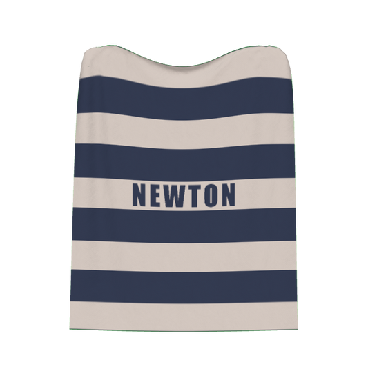 Newton Namesake: Striped Knit Blanket