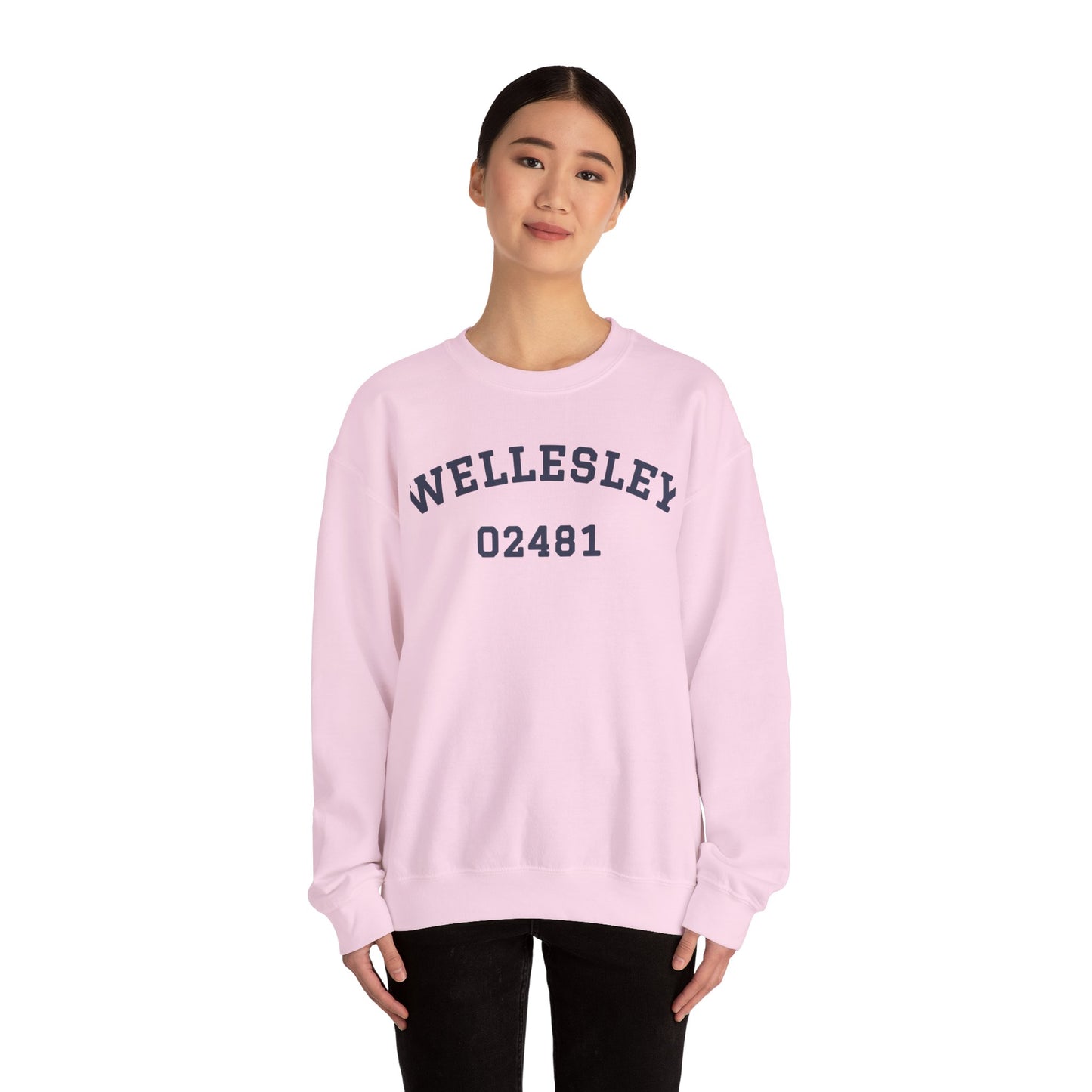 Wellesley 02481: Classic Crewneck Pullover