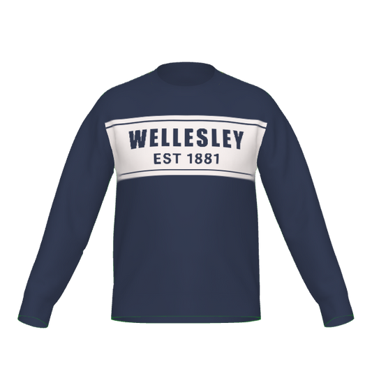 Wellesley Namesake: Classic Crewneck Sweater