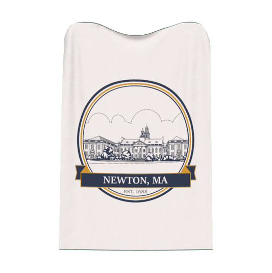Newton City Hall: Knit Blanket