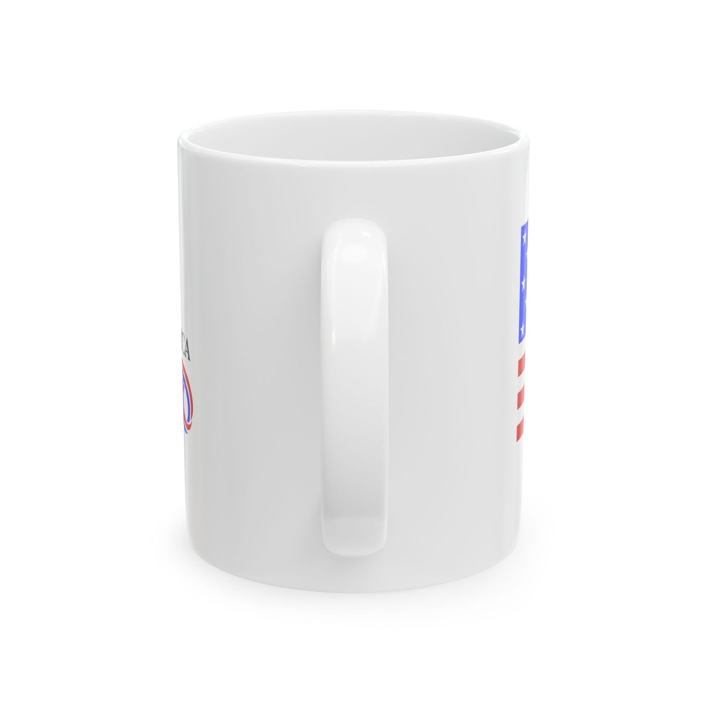 Flag + America 250: Ceramic Coffee Mug