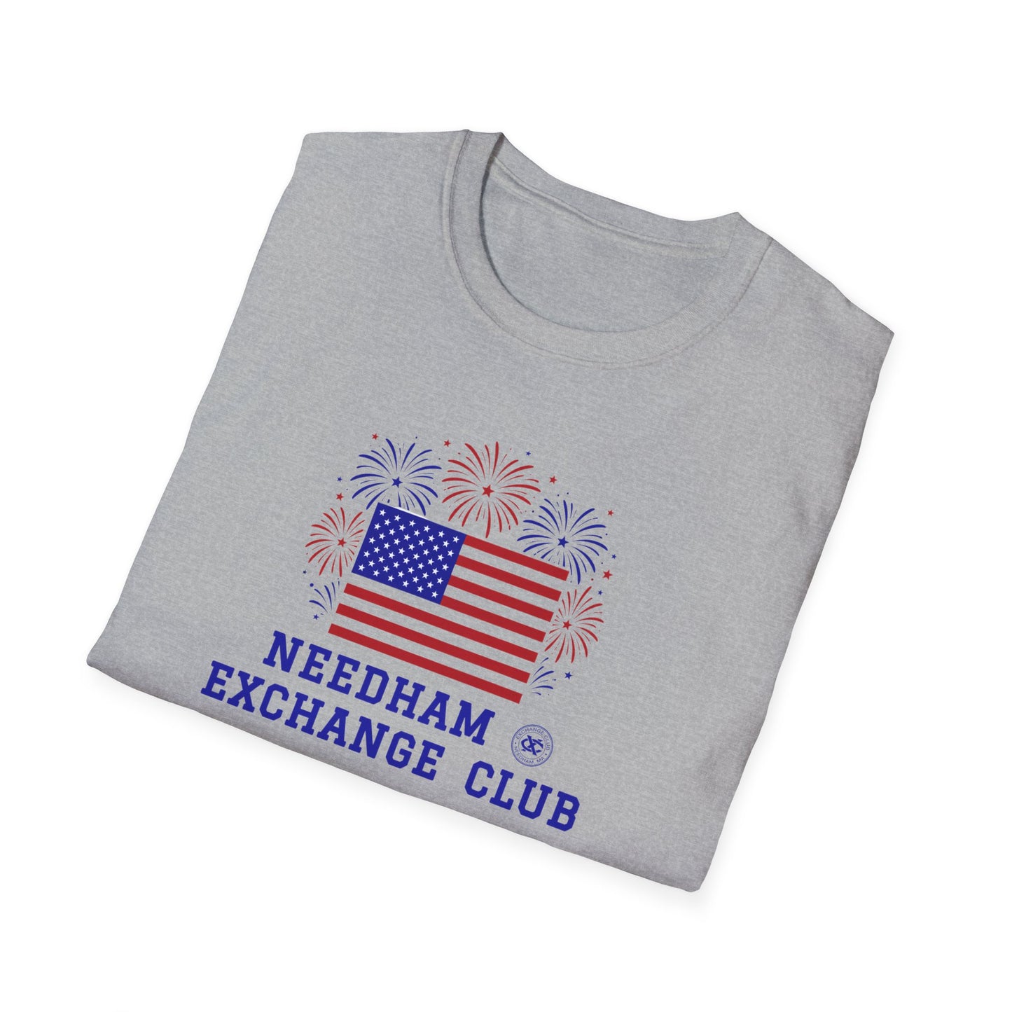 NEC + logo + flag + fireworks: Classic Softstyle T-Shirt