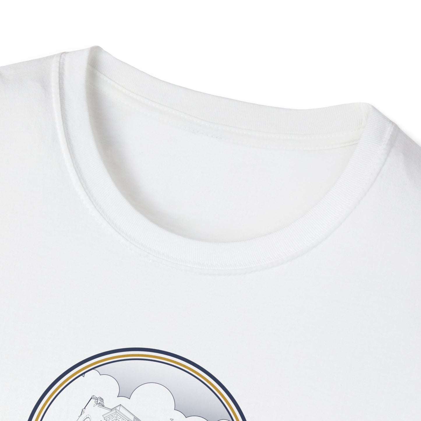 Needham Town Hall: Classic Softstyle T-Shirt