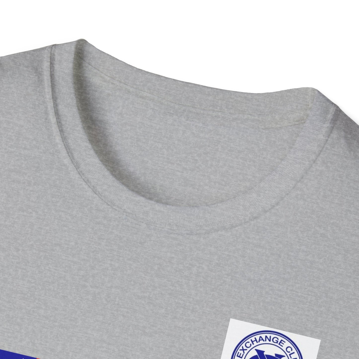 Flag + NEC logo: Classic Softstyle T-Shirt