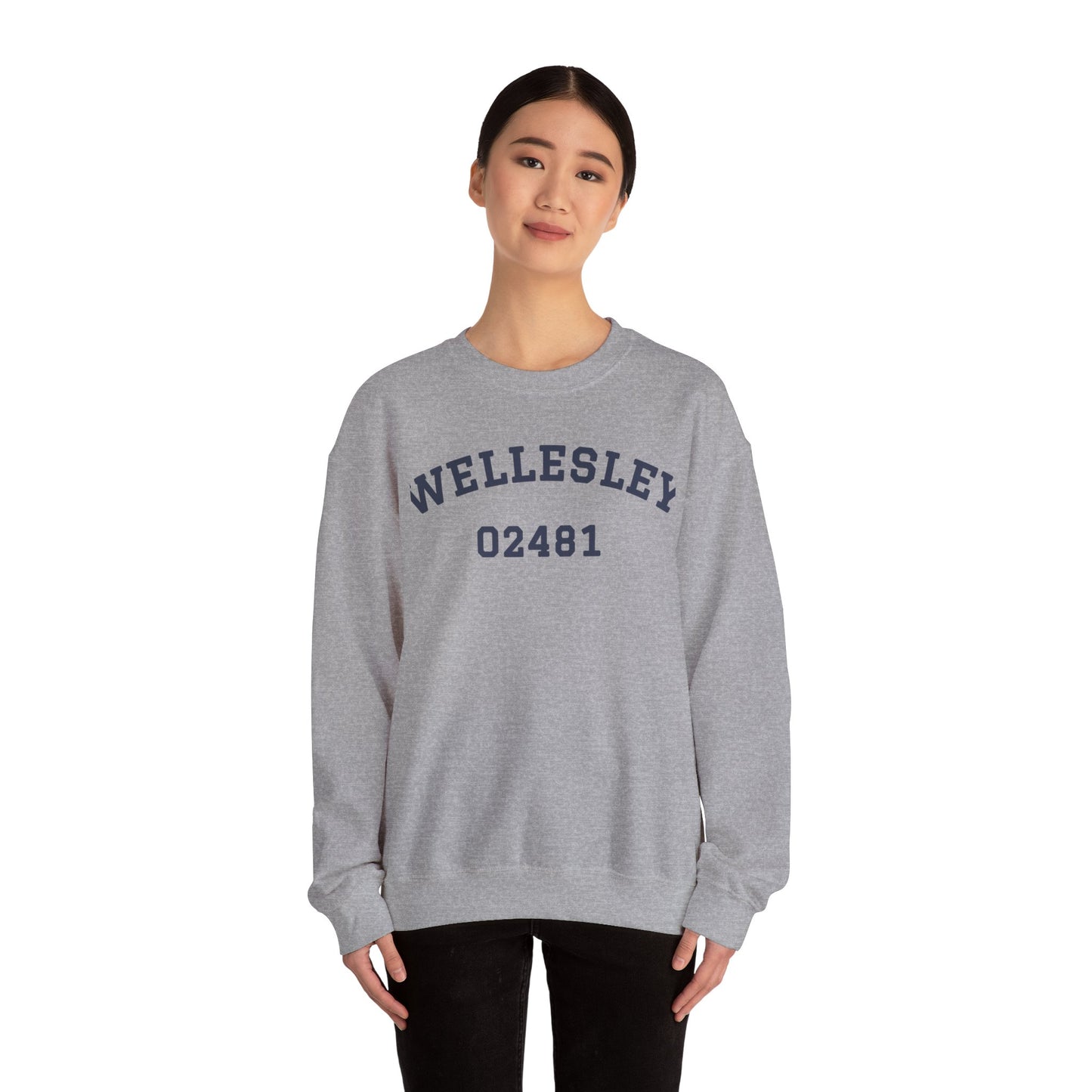 Wellesley 02481: Classic Crewneck Pullover