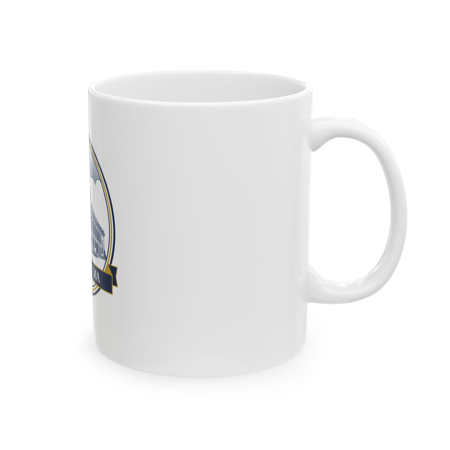 Needham Town Hall: Ceramic Coffee Mug