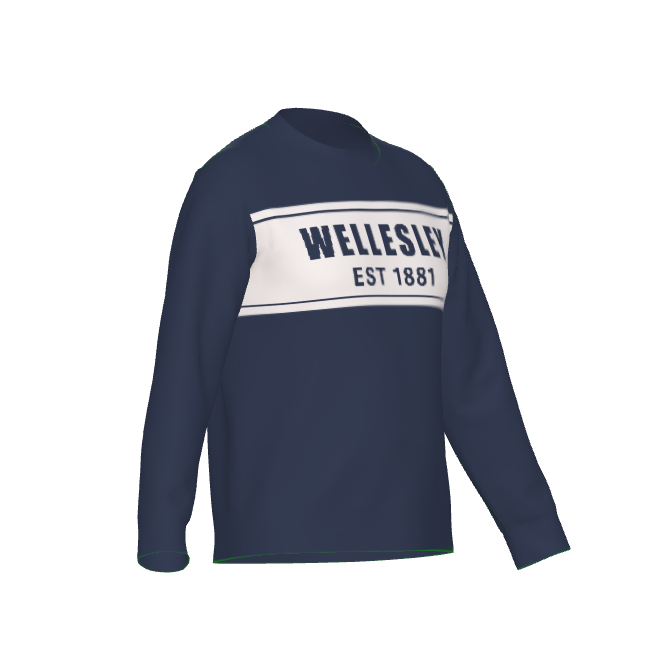 Wellesley Namesake: Classic Crewneck Sweater