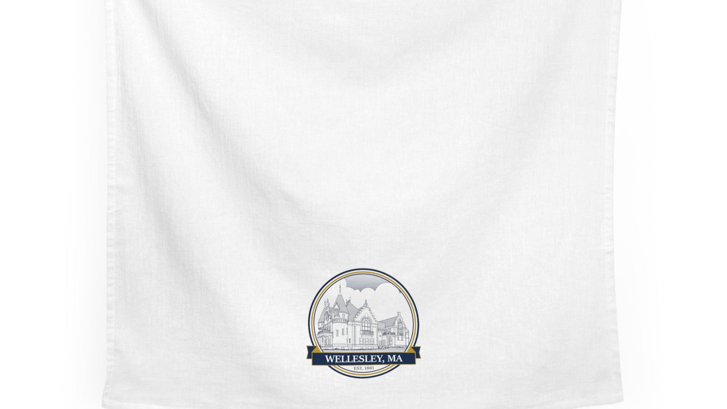 Wellesley Town Hall: Flour Sack Tea Towel