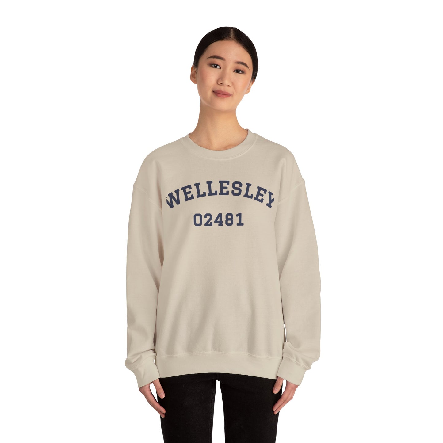 Wellesley 02481: Classic Crewneck Pullover