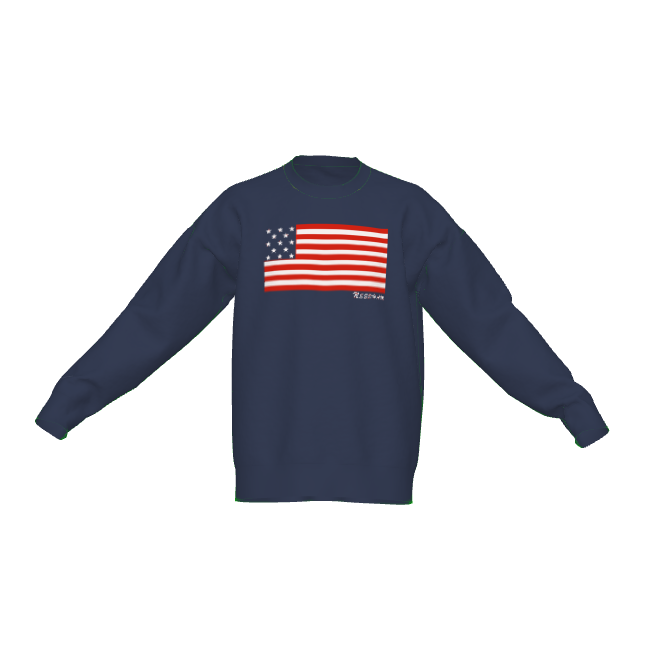 Needham Americana: Classic Crewneck Sweater