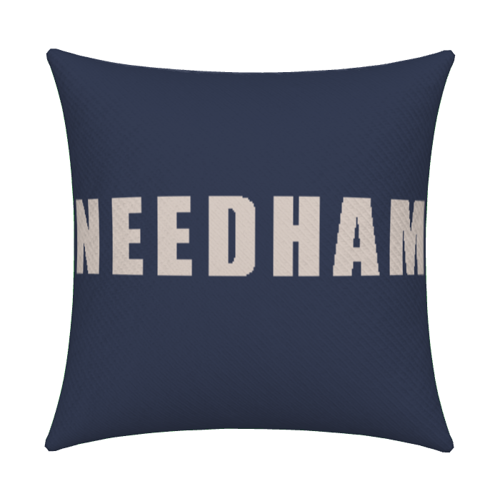 Needham Namesake: Knit Pillowcase