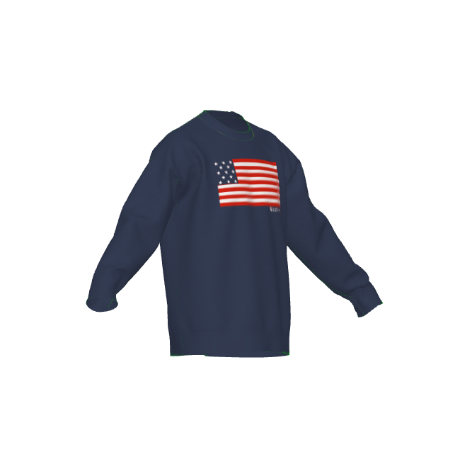 Needham Americana: Classic Crewneck Sweater