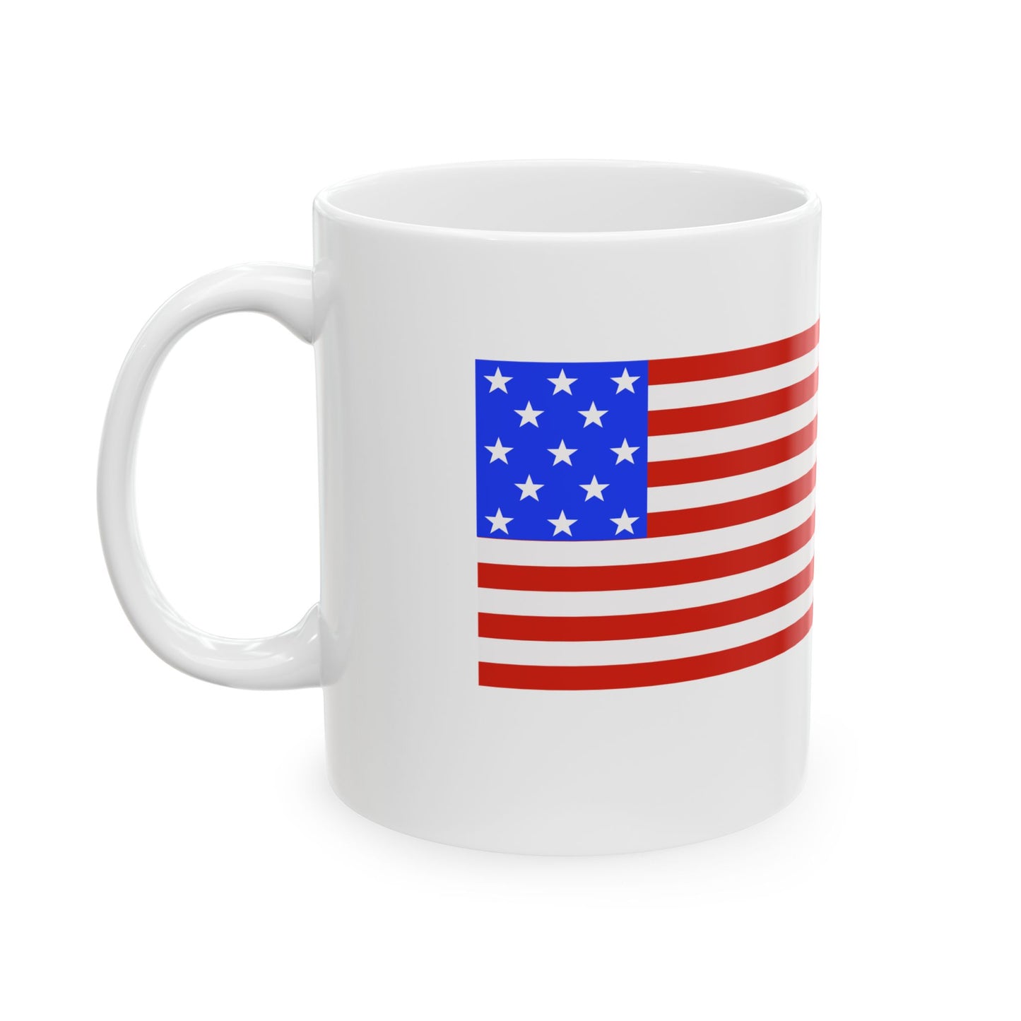 Flag + America 250: Ceramic Coffee Mug