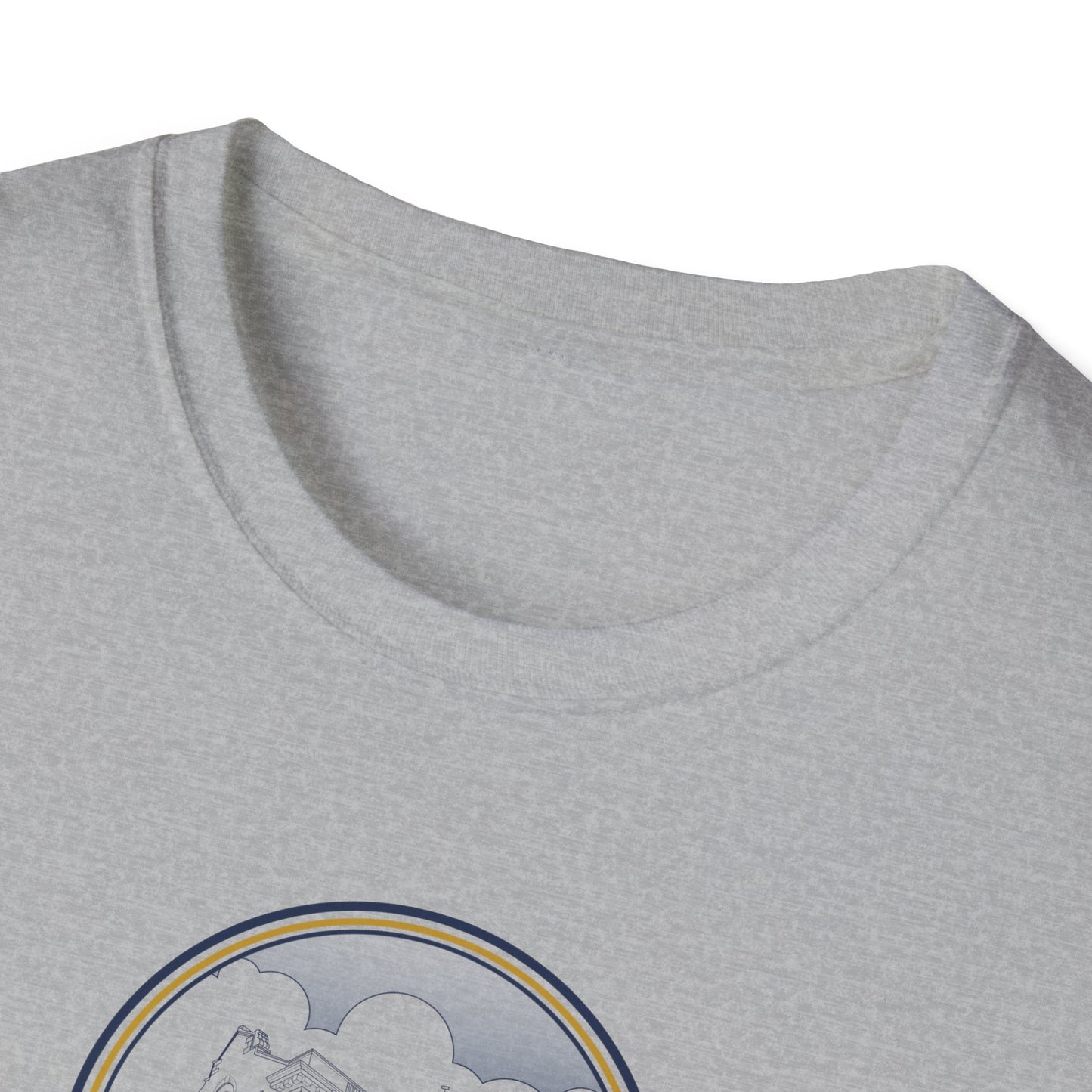 Needham Town Hall: Classic Softstyle T-Shirt