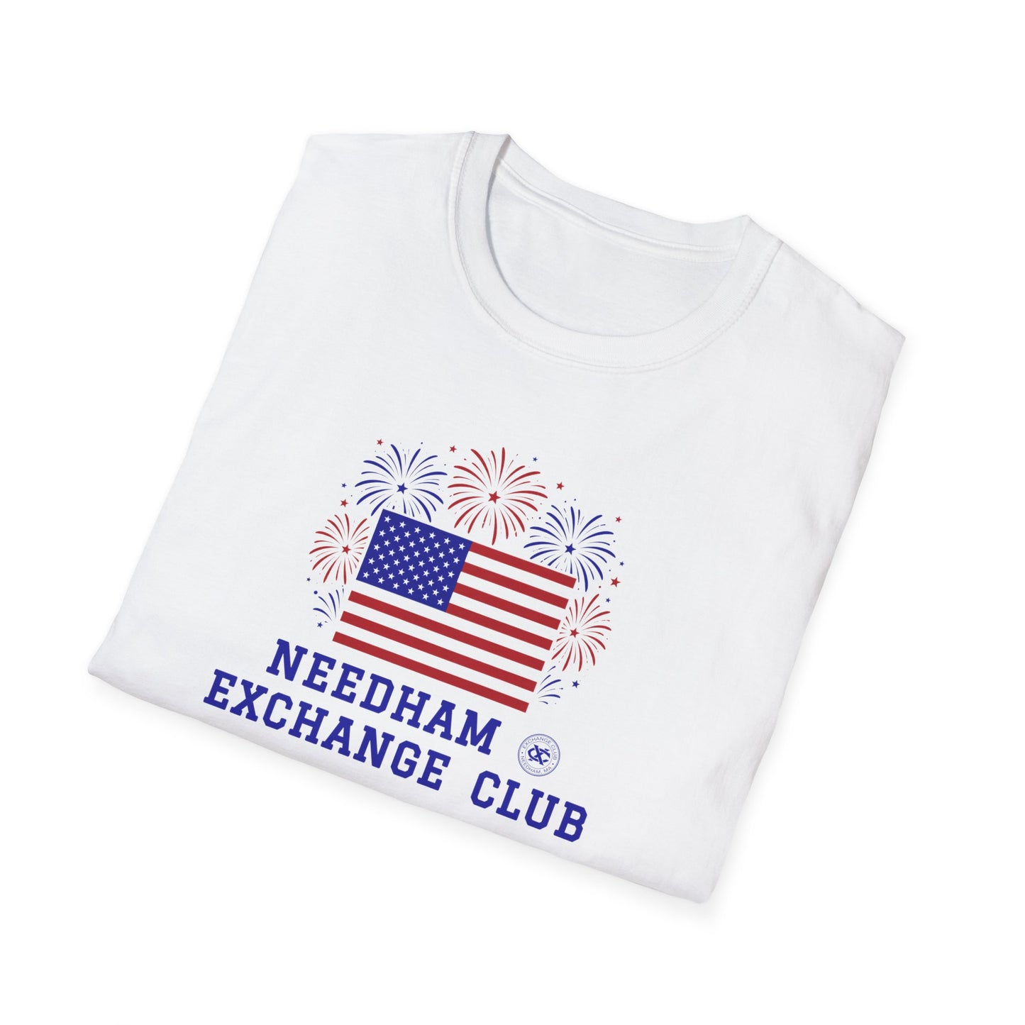 NEC + logo + flag + fireworks: Classic Softstyle T-Shirt