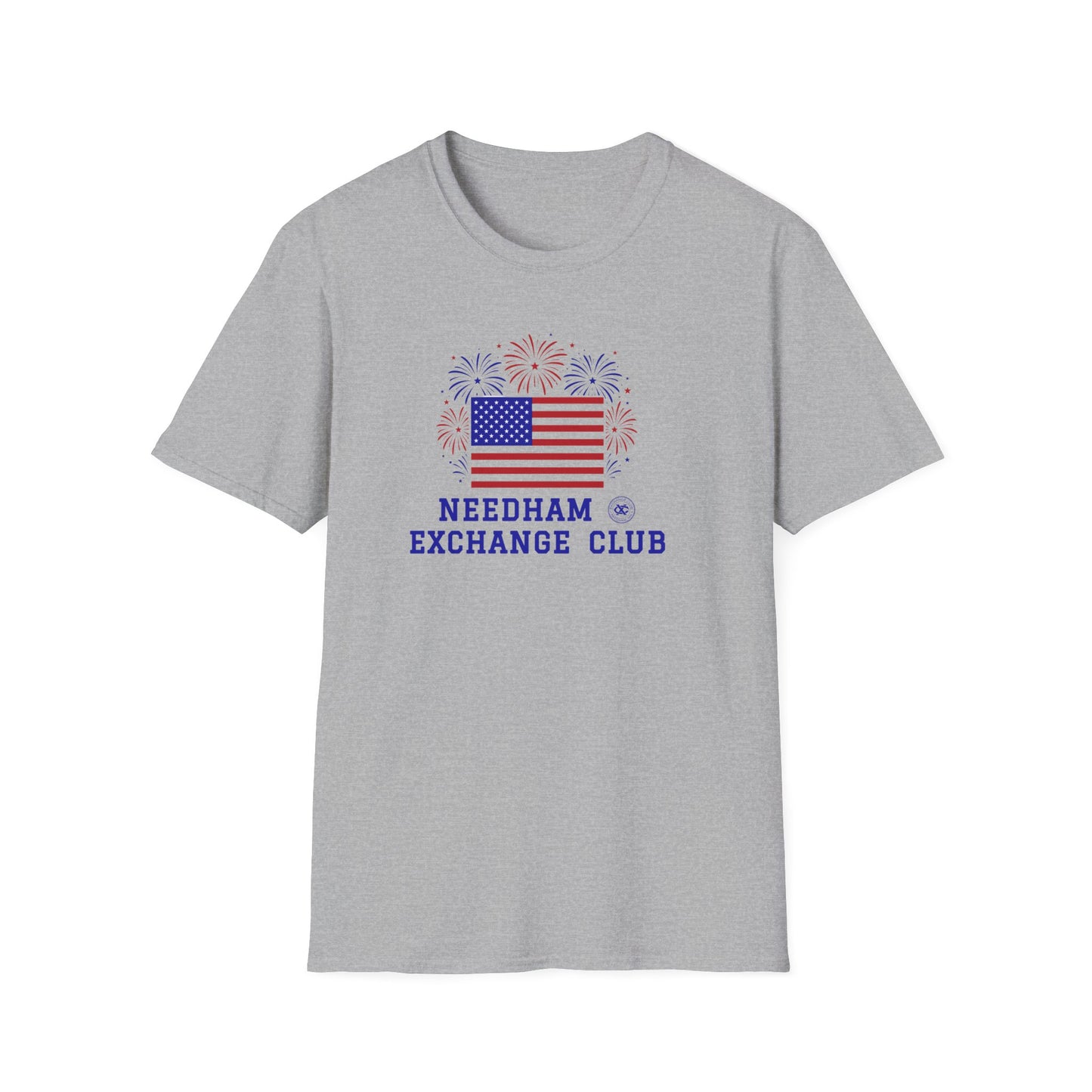 NEC + logo + flag + fireworks: Classic Softstyle T-Shirt