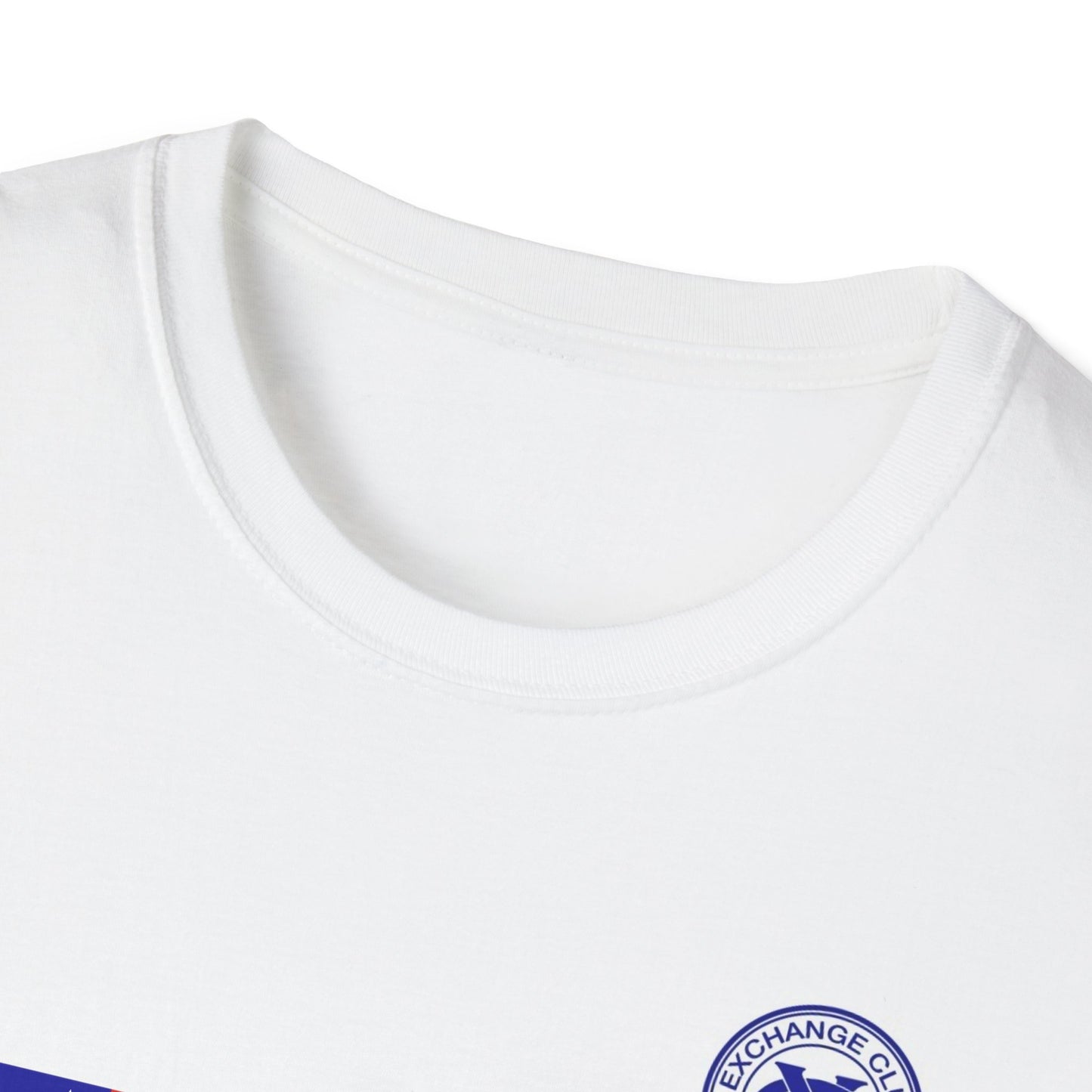 Flag + NEC logo: Classic Softstyle T-Shirt