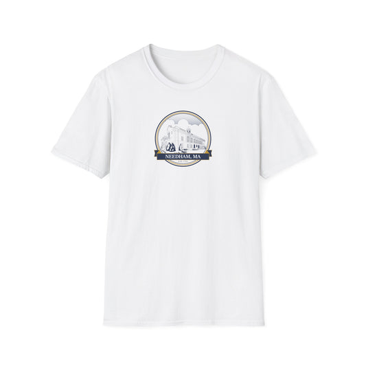 Needham Town Hall: Classic Softstyle T-Shirt