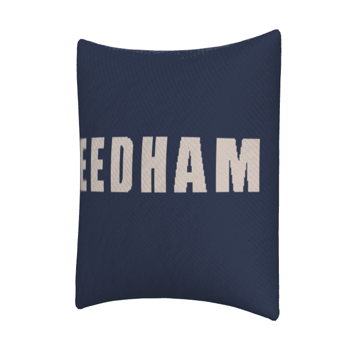 The Namesake: Knit Pillow Case