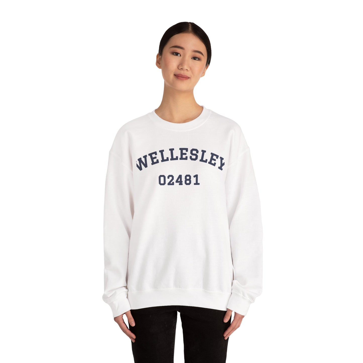 Wellesley 02481: Classic Crewneck Pullover