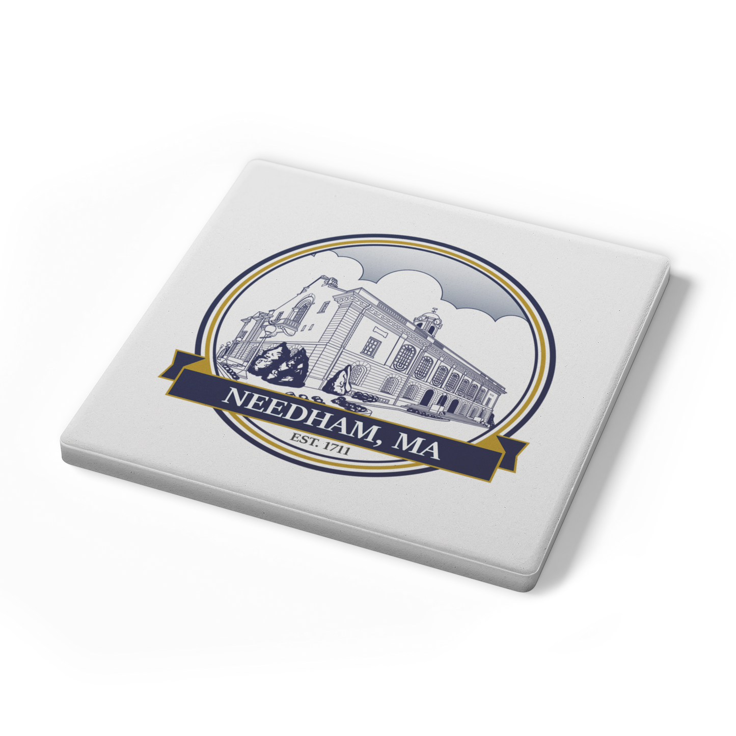 Needham_Town_Hall_Stone_Coasters_SquareStoneCoaster_Angle_Mockup.png