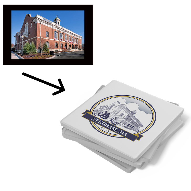 Town Icon: Stone Coasters