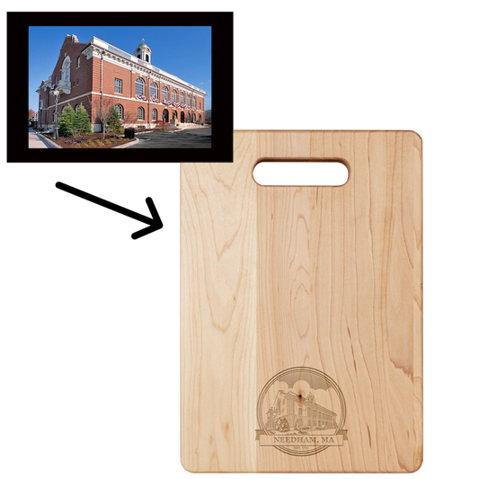 Town Icon: Maple Cutting Board