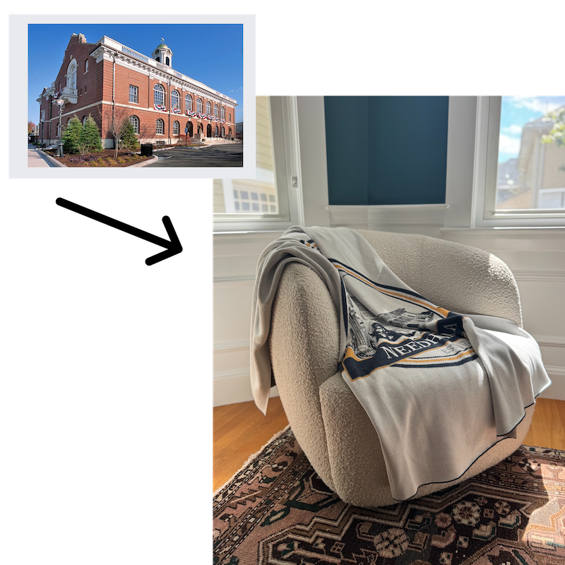 Town Icon: Knit Blanket