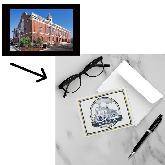 Town Icon: Notecard Set