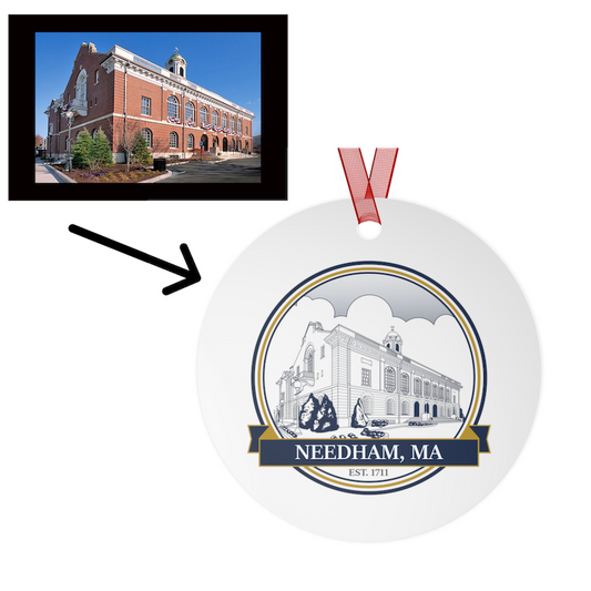 Town Icon: Premium Ornament