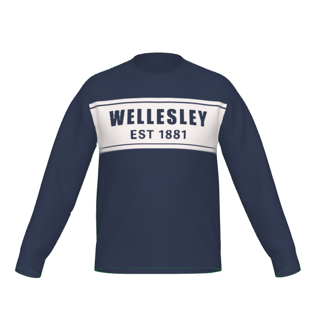 Wellesley Namesake: Classic Crewneck Sweater