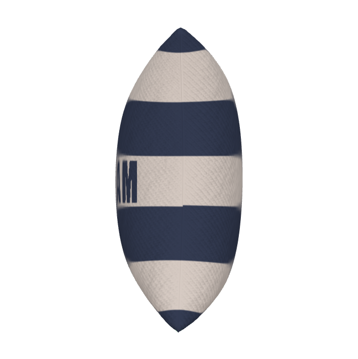 The Namesake: Striped Knit Pillow