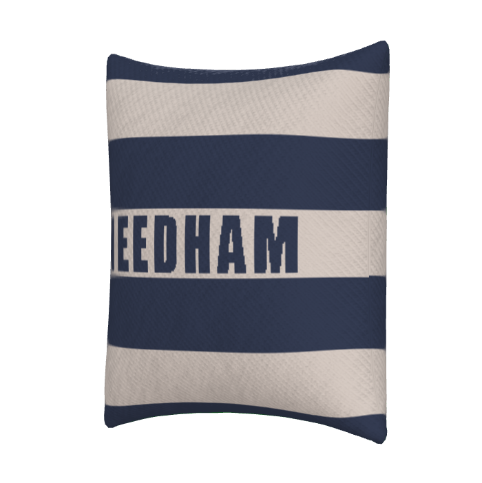 Needham Namesake: Striped Knit Pillowcase
