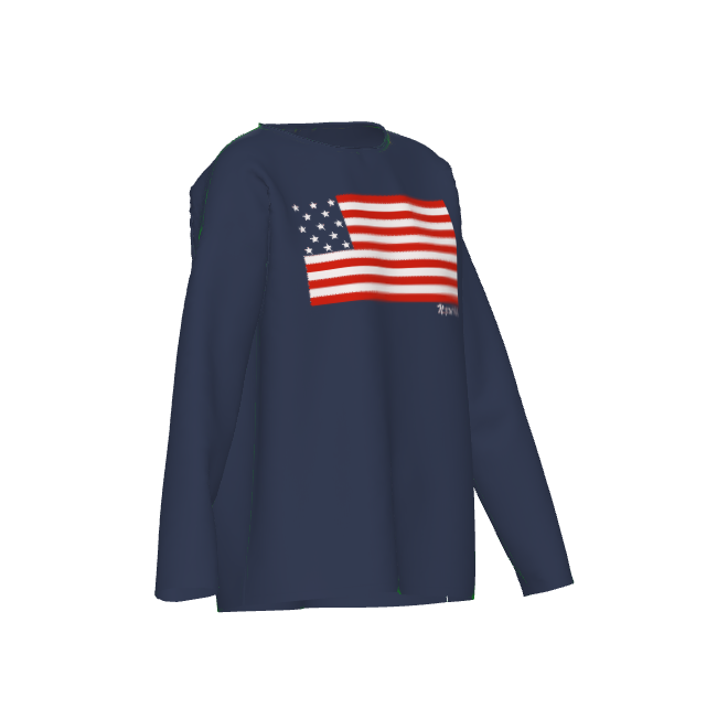 Newton Americana: Relaxed Fit Sweater