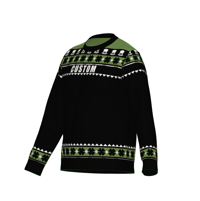 St Patrick's Day: Classic Crewneck Sweater - Custom Text