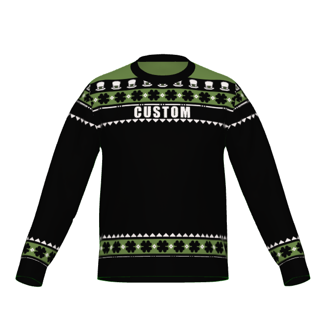 St Patrick's Day: Classic Crewneck Sweater - Custom Text