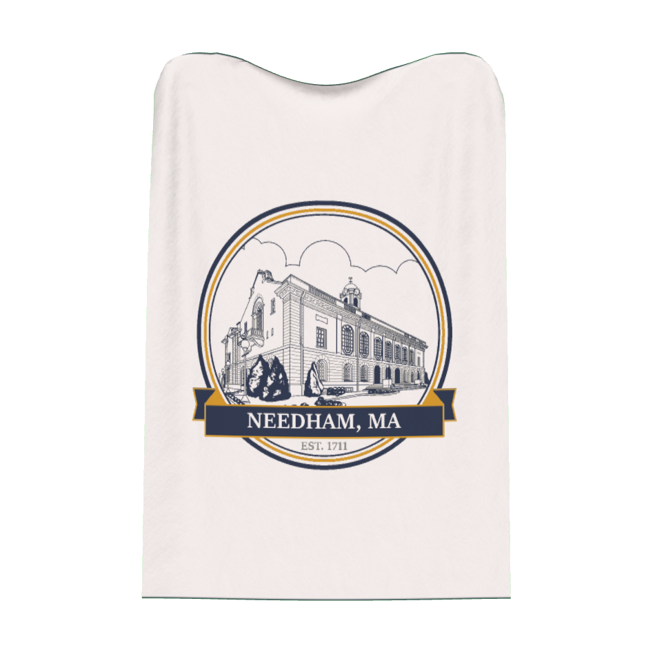 Needham Town Hall: Knit Blanket