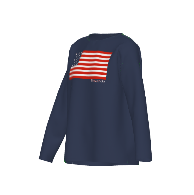 Wellesley Americana: Relaxed Fit Sweater