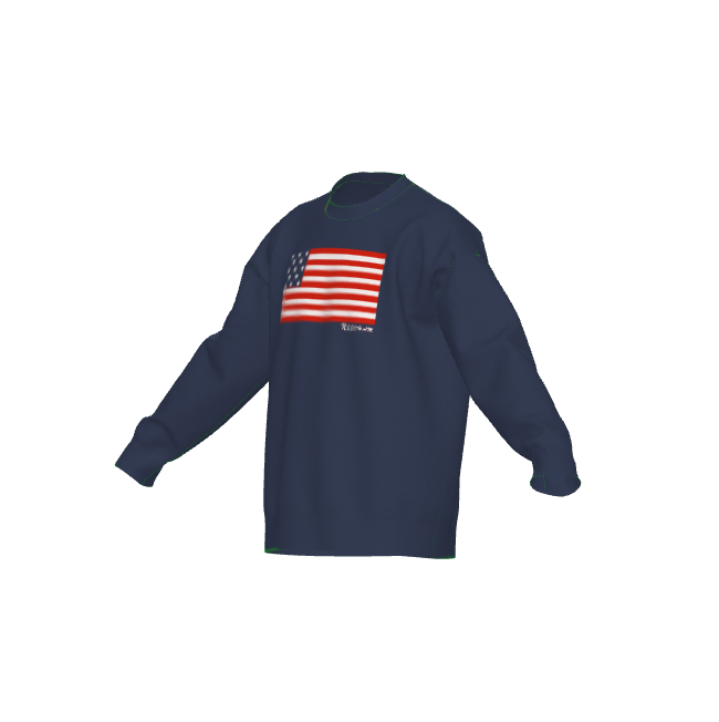 Needham Americana: Classic Crewneck Sweater