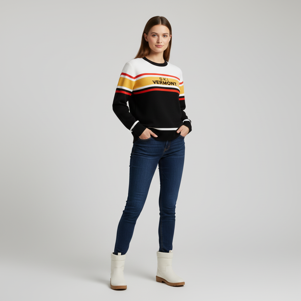 Ski Vermont: Crewneck Sweater