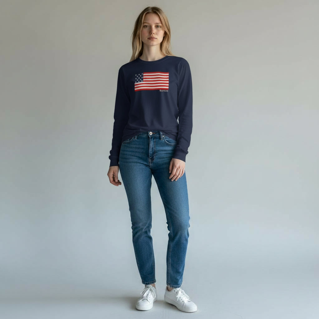 Needham Americana: Classic Crewneck Sweater